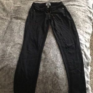 Paige Black skinny jeans since 26